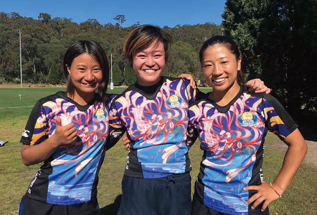 元女子ラグビー部のふたりと