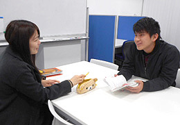 学生同士の「教え合い」
