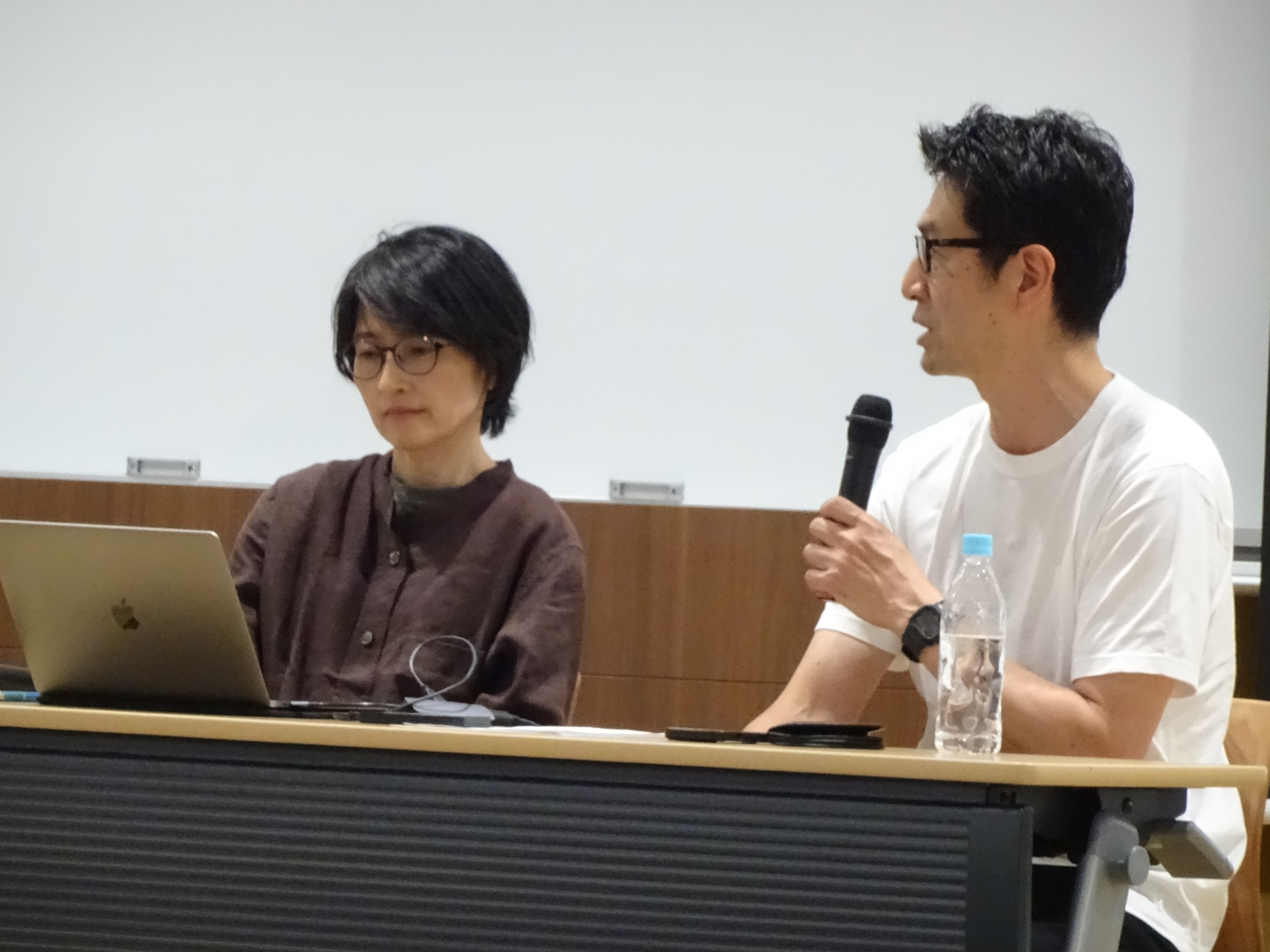 ゲスト・One ArtProjectのお二人（左から 藤本さん、稲垣さん）